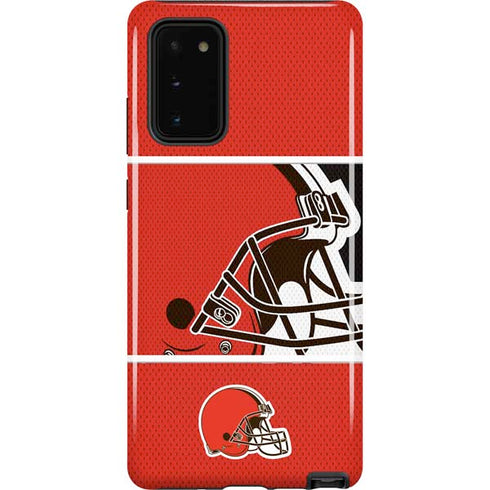NFL Cleveland Browns Zone Block Galaxy Note20 5G Pro Case