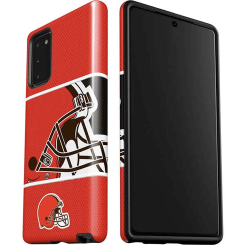 NFL Cleveland Browns Zone Block Galaxy Note20 5G Pro Case
