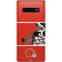 NFL Cleveland Browns Zone Block Galaxy S10 Plus Skin