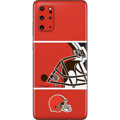 NFL Cleveland Browns Zone Block Galaxy S20 Plus Skin