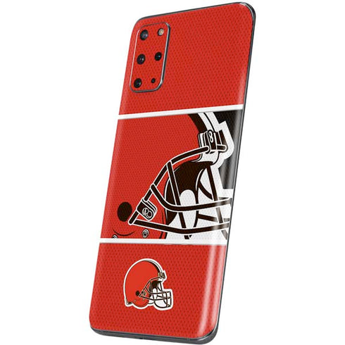 NFL Cleveland Browns Zone Block Galaxy S20 Plus Skin