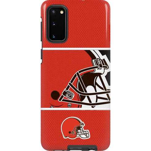 NFL Cleveland Browns Zone Block Galaxy S20 Pro Case