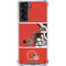 NFL Cleveland Browns Zone Block Galaxy S21 5G Clear Case