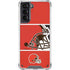 NFL Cleveland Browns Zone Block Galaxy S21 5G Clear Case