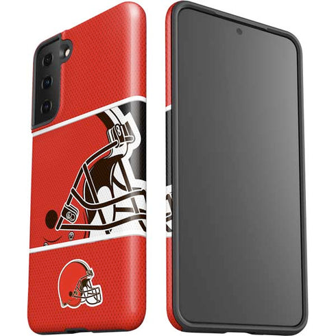 NFL Cleveland Browns Zone Block Galaxy S21 Plus 5G Pro Case