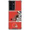 NFL Cleveland Browns Zone Block Galaxy S21 Ultra 5G Clear Case