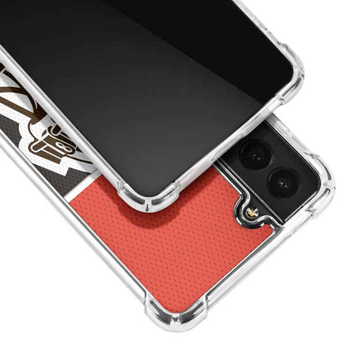 NFL Cleveland Browns Zone Block Galaxy S22 Clear Case