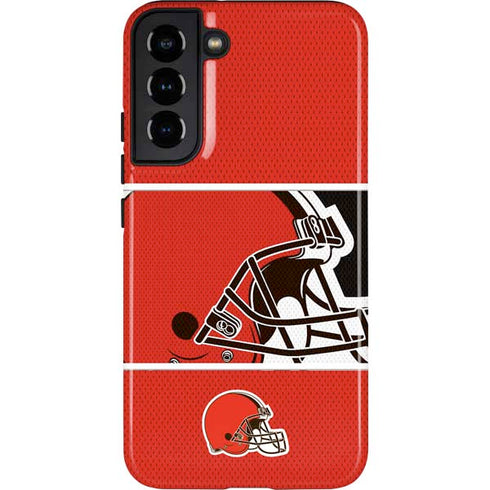 NFL Cleveland Browns Zone Block Galaxy S22 Plus Pro Case