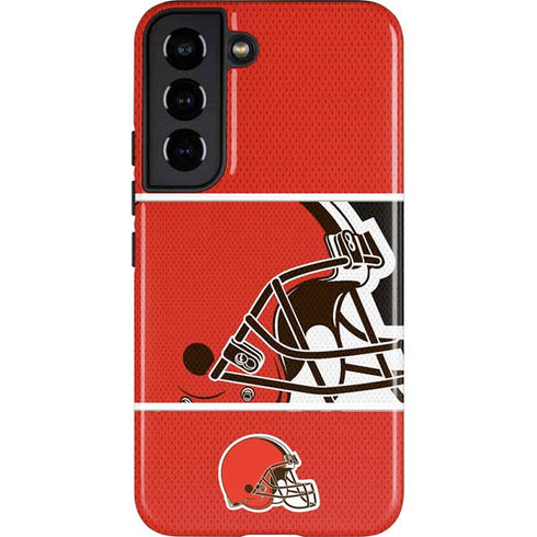 NFL Cleveland Browns Zone Block Galaxy S22 Pro Case