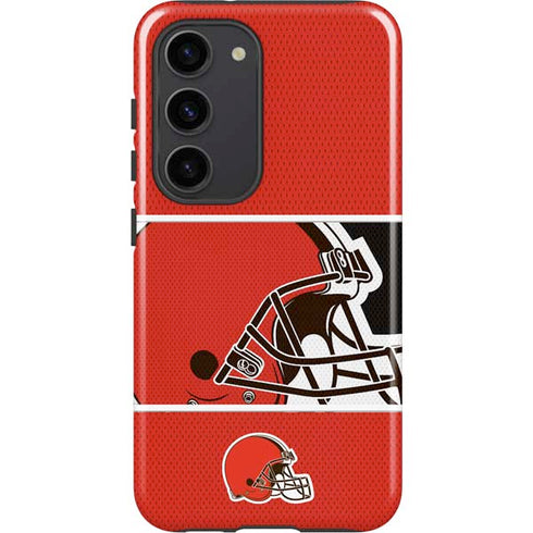 NFL Cleveland Browns Zone Block Galaxy S23 Pro Case
