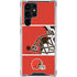 NFL Cleveland Browns Zone Block Galaxy S24 Ultra Clear Case