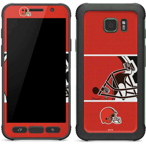 NFL Cleveland Browns Zone Block Galaxy S7 Active Skin