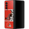 NFL Cleveland Browns Zone Block Galaxy Z Fold3 5G Skin