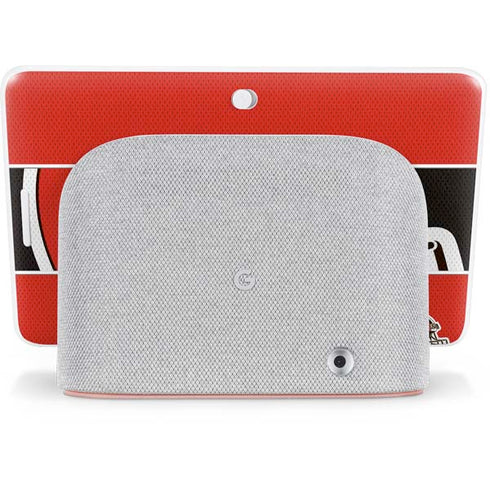 NFL Cleveland Browns Zone Block Google Home Hub Skin
