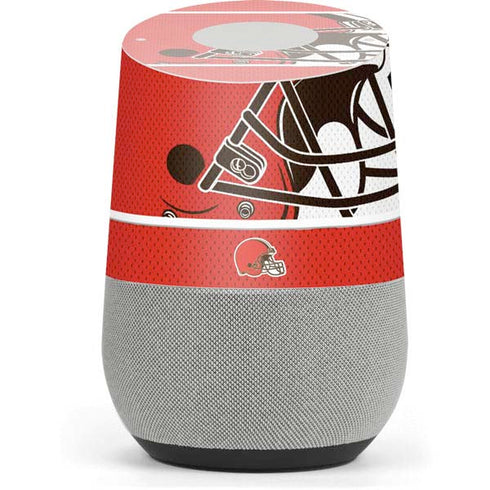 NFL Cleveland Browns Zone Block Google Home Skin