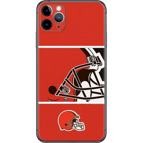 NFL Cleveland Browns Zone Block iPhone 11 Pro Max Skin