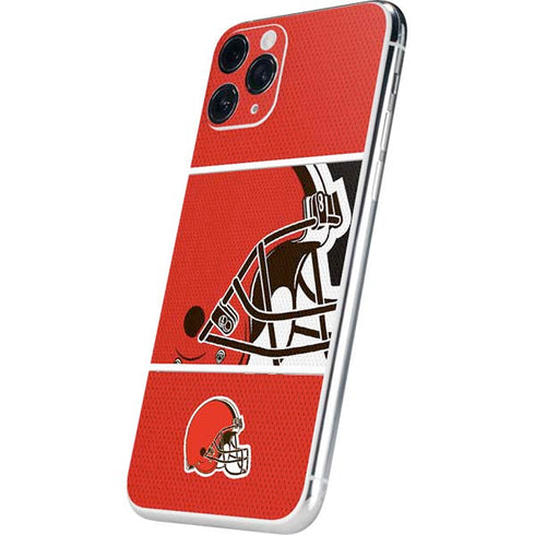 NFL Cleveland Browns Zone Block iPhone 11 Pro Skin