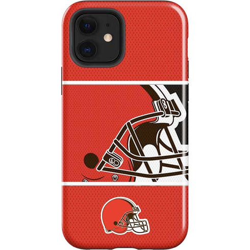 NFL Cleveland Browns Zone Block iPhone 12 Impact Case