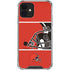 NFL Cleveland Browns Zone Block iPhone 12 Mini Clear Case