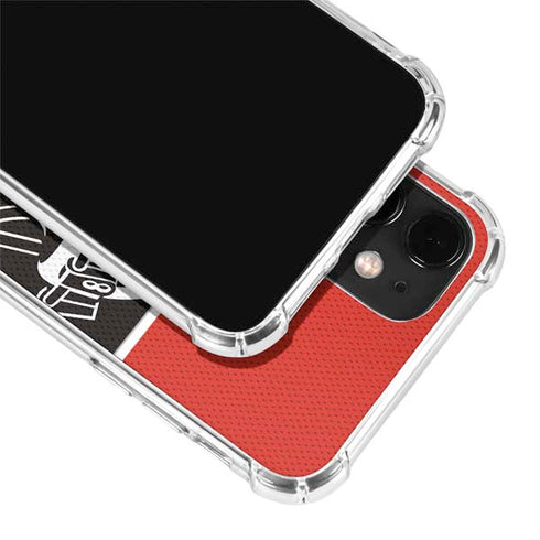 NFL Cleveland Browns Zone Block iPhone 12 Mini Clear Case