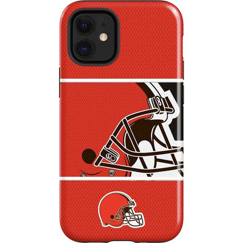 NFL Cleveland Browns Zone Block iPhone 12 Mini Impact Case