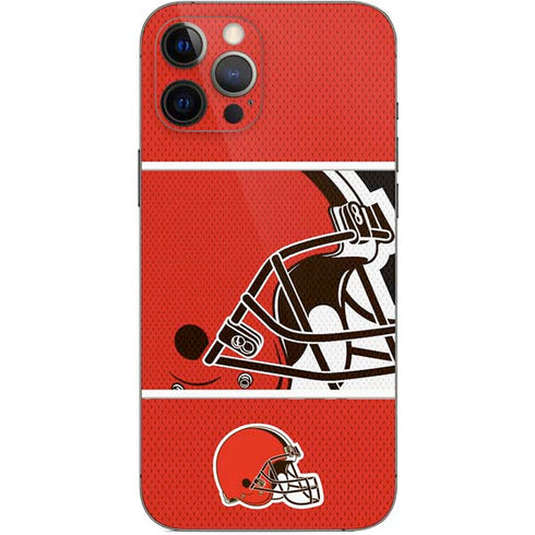 NFL Cleveland Browns Zone Block iPhone 12 Pro Max Skin