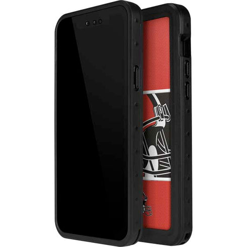 NFL Cleveland Browns Zone Block iPhone 12 Pro Waterproof Case