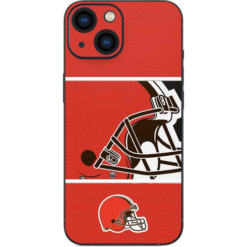 NFL Cleveland Browns Zone Block iPhone 13 Mini Skin