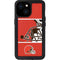 NFL Cleveland Browns Zone Block iPhone 13 Mini Waterproof Case