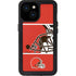 NFL Cleveland Browns Zone Block iPhone 13 Mini Waterproof Case