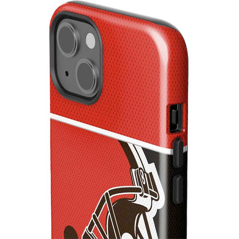 NFL Cleveland Browns Zone Block iPhone 14 Plus Impact Case