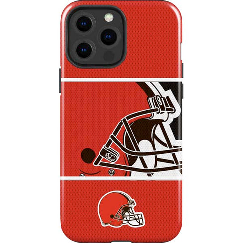 NFL Cleveland Browns Zone Block iPhone 15 Pro Max Impact Case