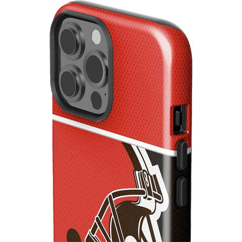 NFL Cleveland Browns Zone Block iPhone 15 Pro Max Impact Case