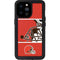 NFL Cleveland Browns Zone Block iPhone 14 Pro Max Waterproof Case