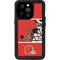 NFL Cleveland Browns Zone Block iPhone 14 Pro Waterproof Case