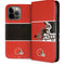 NFL Cleveland Browns Zone Block iPhone 15 Pro Max Folio Case
