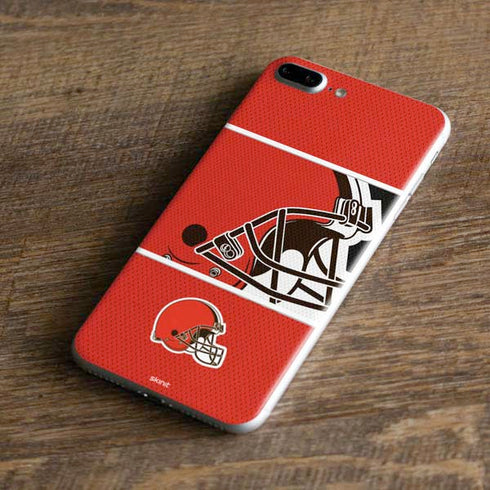 NFL Cleveland Browns Zone Block iPhone 7 Plus Skin