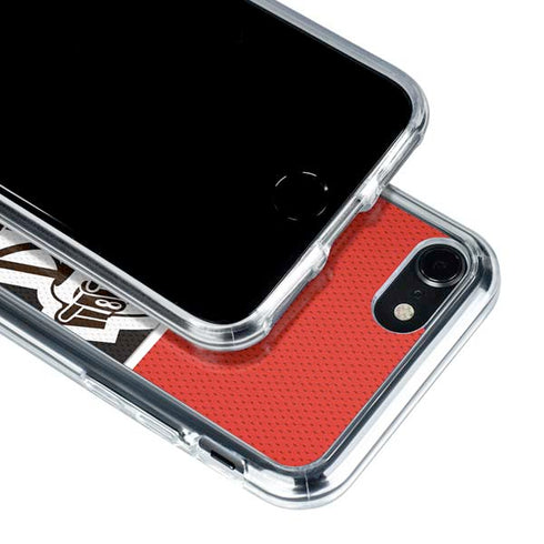 NFL Cleveland Browns Zone Block iPhone SE (2nd & 3rd Gen) Clear Case