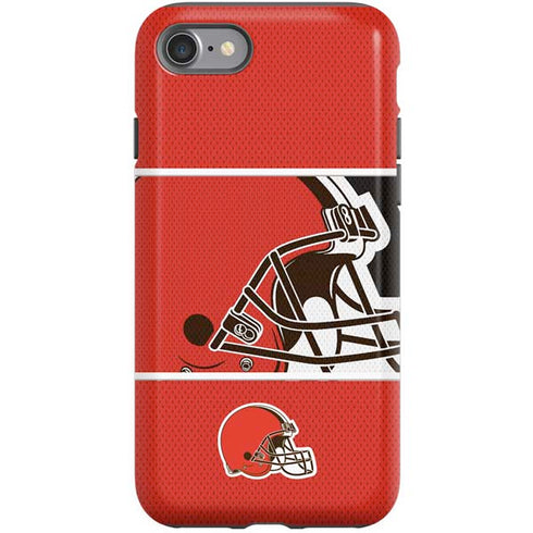 NFL Cleveland Browns Zone Block iPhone SE (2nd & 3rd Gen) Pro Case