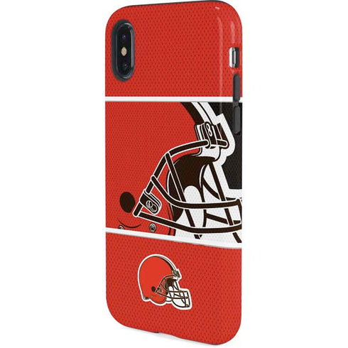 NFL Cleveland Browns Zone Block iPhone X Pro Case