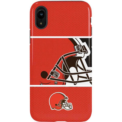 NFL Cleveland Browns Zone Block iPhone XR Pro Case