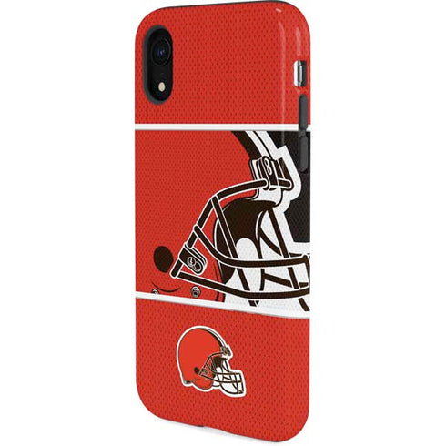 NFL Cleveland Browns Zone Block iPhone XR Pro Case
