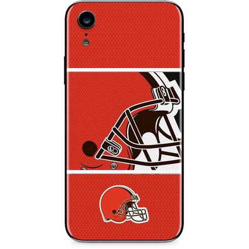 NFL Cleveland Browns Zone Block iPhone XR Skin