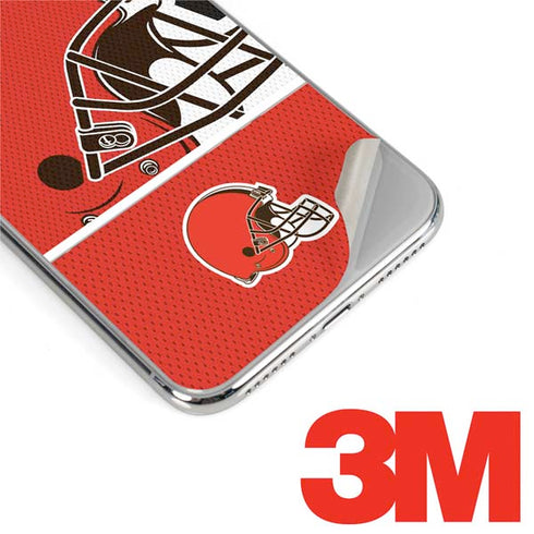NFL Cleveland Browns Zone Block iPhone XS Max Skin