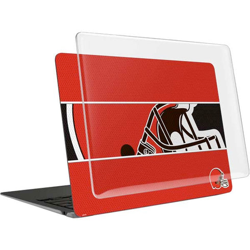 NFL Cleveland Browns Zone Block MacBook Air 13in (2020) Case plus Skin