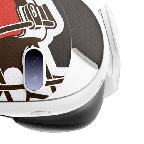 NFL Cleveland Browns Zone Block Meta Quest 3 Skin