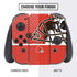 NFL Cleveland Browns Zone Block Nintendo Switch Bundle Skin