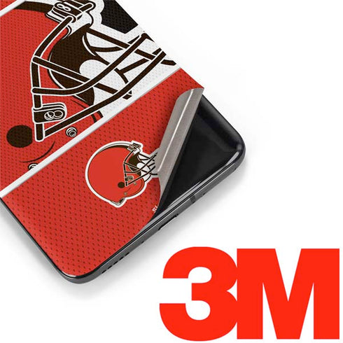 NFL Cleveland Browns Zone Block OnePlus 7 Pro Skin