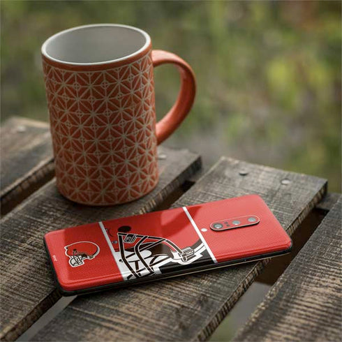 NFL Cleveland Browns Zone Block OnePlus 7 Pro Skin