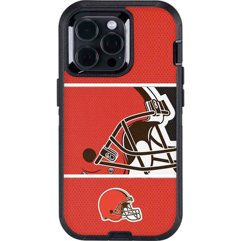 NFL Cleveland Browns Zone Block Otterbox Defender iPhone Skin